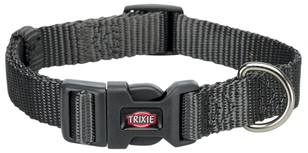 TRIXIE PREMIUM COLLARE TG. S 25-40 CM. / 15 MM. GRIGIO