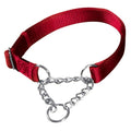 TRIXIE COLLARE PREMIUM SEMISTRANGOLO TG. L-XL 45-70 CM. / 25 MM. ROSSO