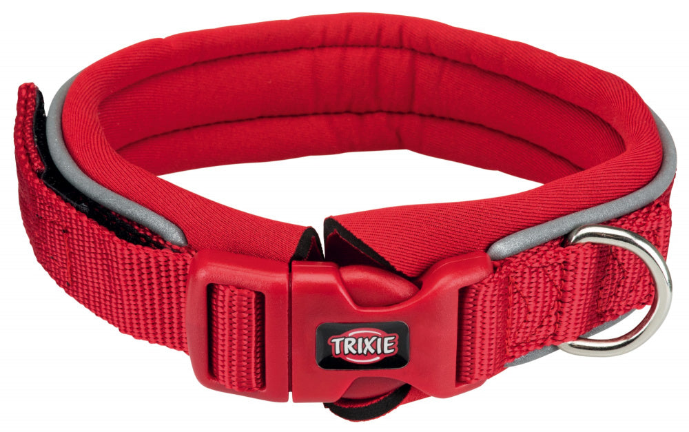 TRIXIE PREMIUM COLLARE ALTO TG. L-XL (55-61 CM. / 30 MM.) ROSSO