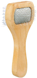TRIXIE CARDATORE MORBIDO DOPPIO IN LEGNO 6 x 13 CM.