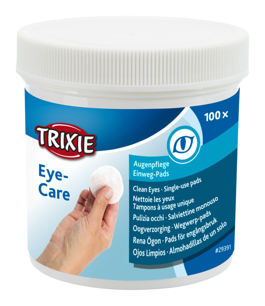 TRIXIE SALVIETTE MONOUSO PULIZIA OCCHI 100 PZ.
