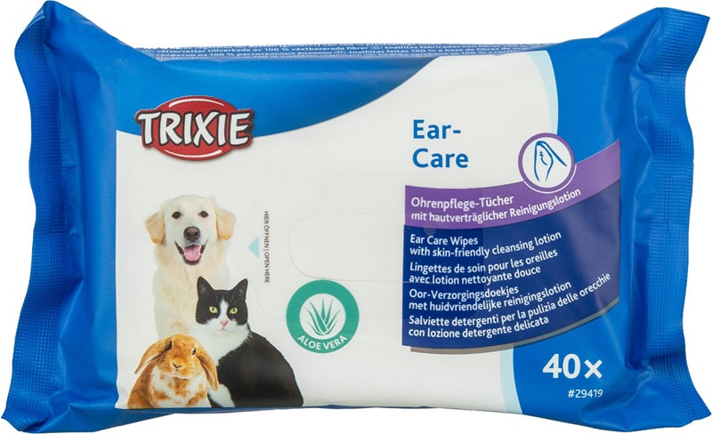 TRIXIE SALVIETTE DETERGENTI ORECCHIE 40 PZ.
