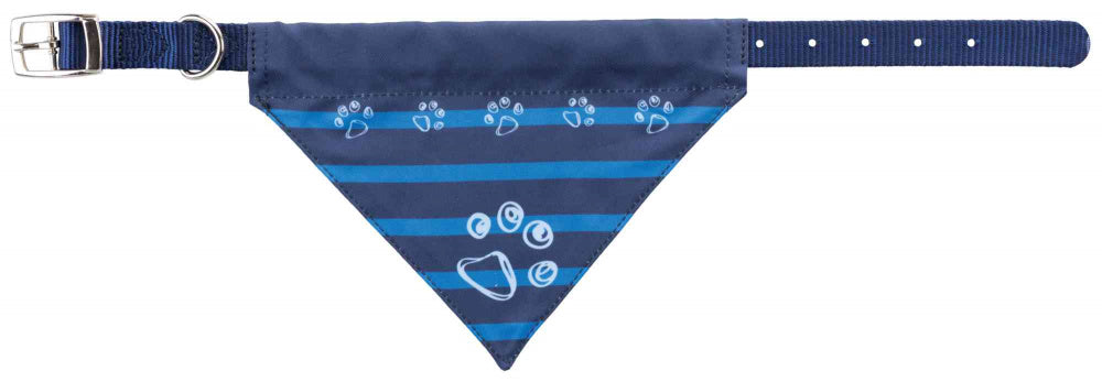 TRIXIE PREMIUM COLLARE CON BANDANA TG. M (37-47 CM. / 20 MM.) DENIM