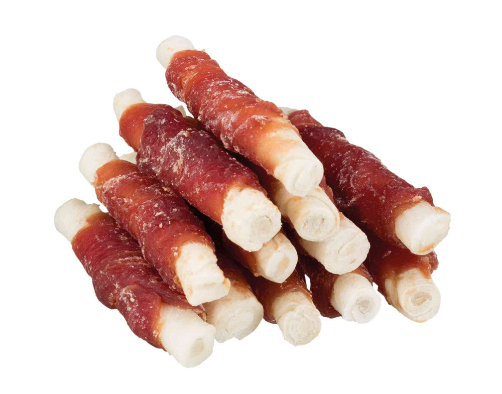 TRIXIE MINI CHEWING ROLLS ANATRA 120 GR. / 6 CM.
