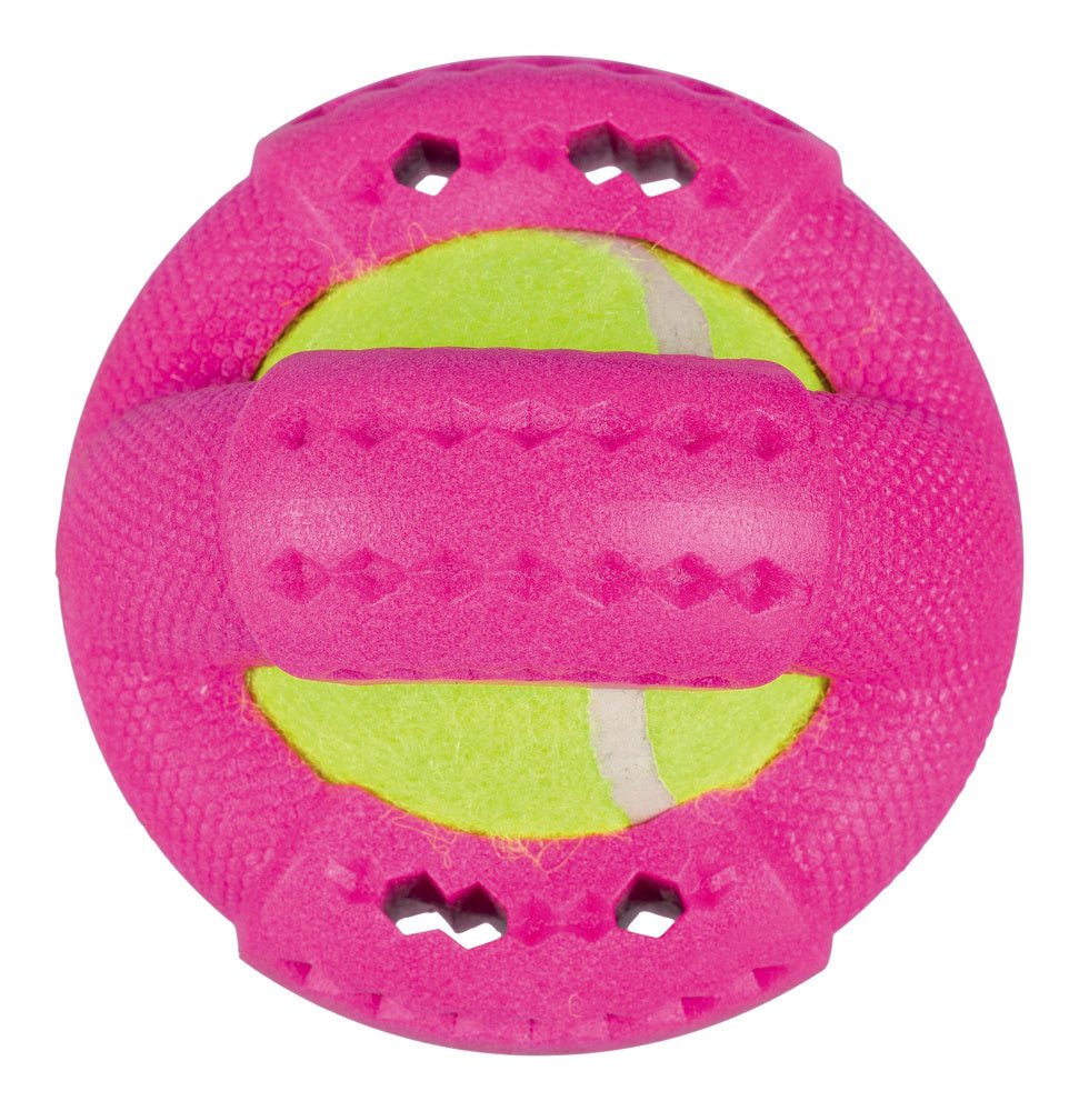 TRIXIE GIOCO ANELLO CON PALLA DA TENNIS IN TERMOPLASTICA Ø 9 CM.
