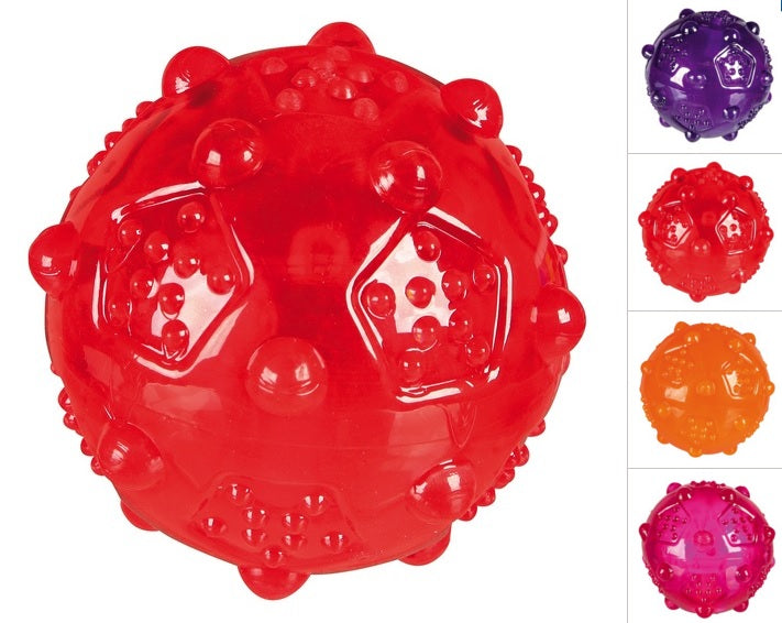 TRIXIE GIOCO PALLA IN GOMMA TERMOPLASTICA Ø 7 CM.