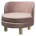 TRIXIE DIVANO LIVIA (Ø 48 x 40 CM.) ROSA ANTICO