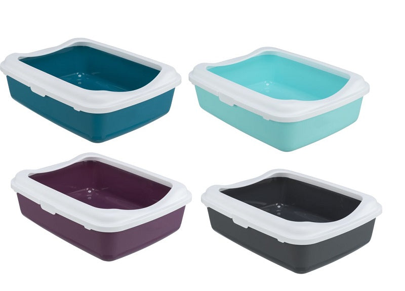 TRIXIE CASSETTA IGIENICA CLASSIC CON CORNICE (37 x 15 x 47 CM.)
