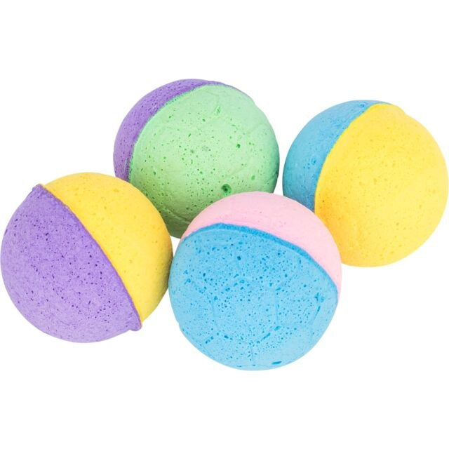 TRIXIE GIOCO PALLINA IN GOMMA MORBIDA Ø 4,5 CM. / 4 PZ.