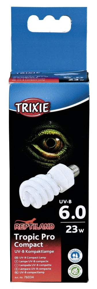 TRIXIE LAMPADA UV-B TROPIC PRO COMPACT 6.0 23 W.