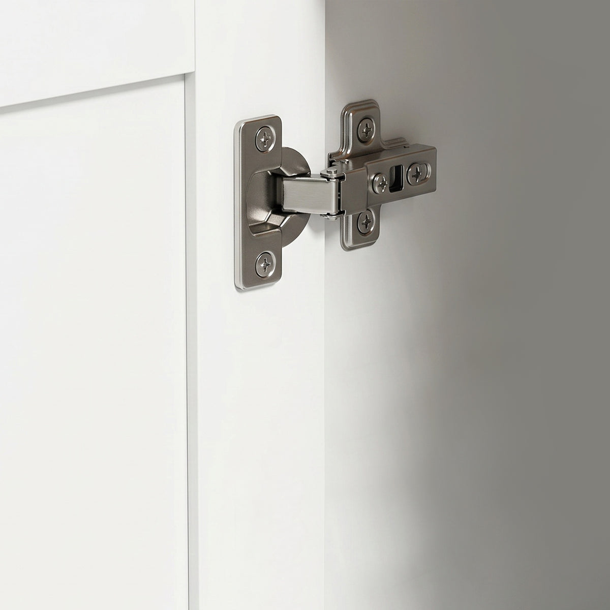 Buffet Cuisine, Meuble de Rangement avec 5 Tiroirs et Porte, Style Rustique, 100 x 40 x 94 cm, Blanc-9