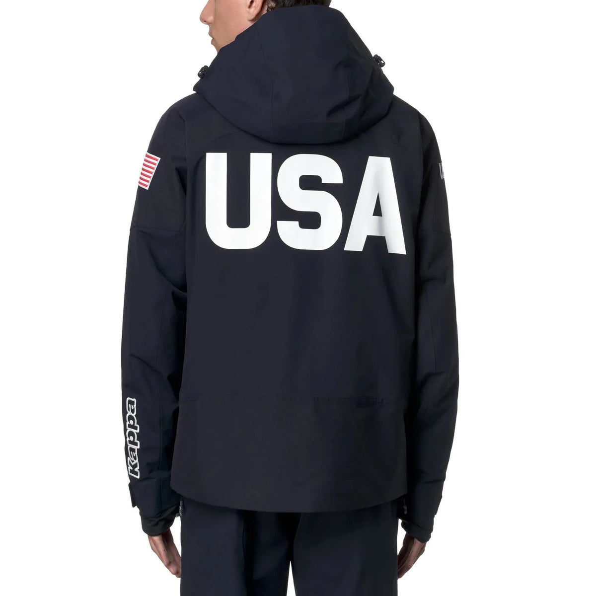 US Ski Team pro insulated parka jacket Winter Olympics 2026 Navy - Kappa-2