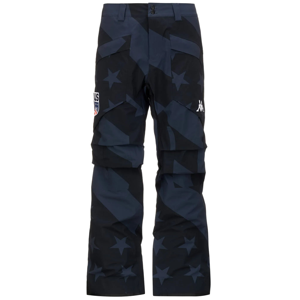 US Ski Snowboard Team 10K waterproof team pants 2025/26 Navy Blue - Kappa-4