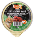 UNIQ PETS CAT YUMMY PATE' MANZO & PSYLLIUM 30 GR.