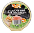 UNIQ PETS CAT YUMMY PATE' POLLO & PSYLLIUM 30 GR.