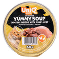 UNIQ PETS CAT YUMMY SOUP POLLO & ANATRA 60 GR.