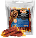 UNIQ PETS DOG SNACKS INVOLTINI DI ANATRA & PATATE DOLCI 500 GR.