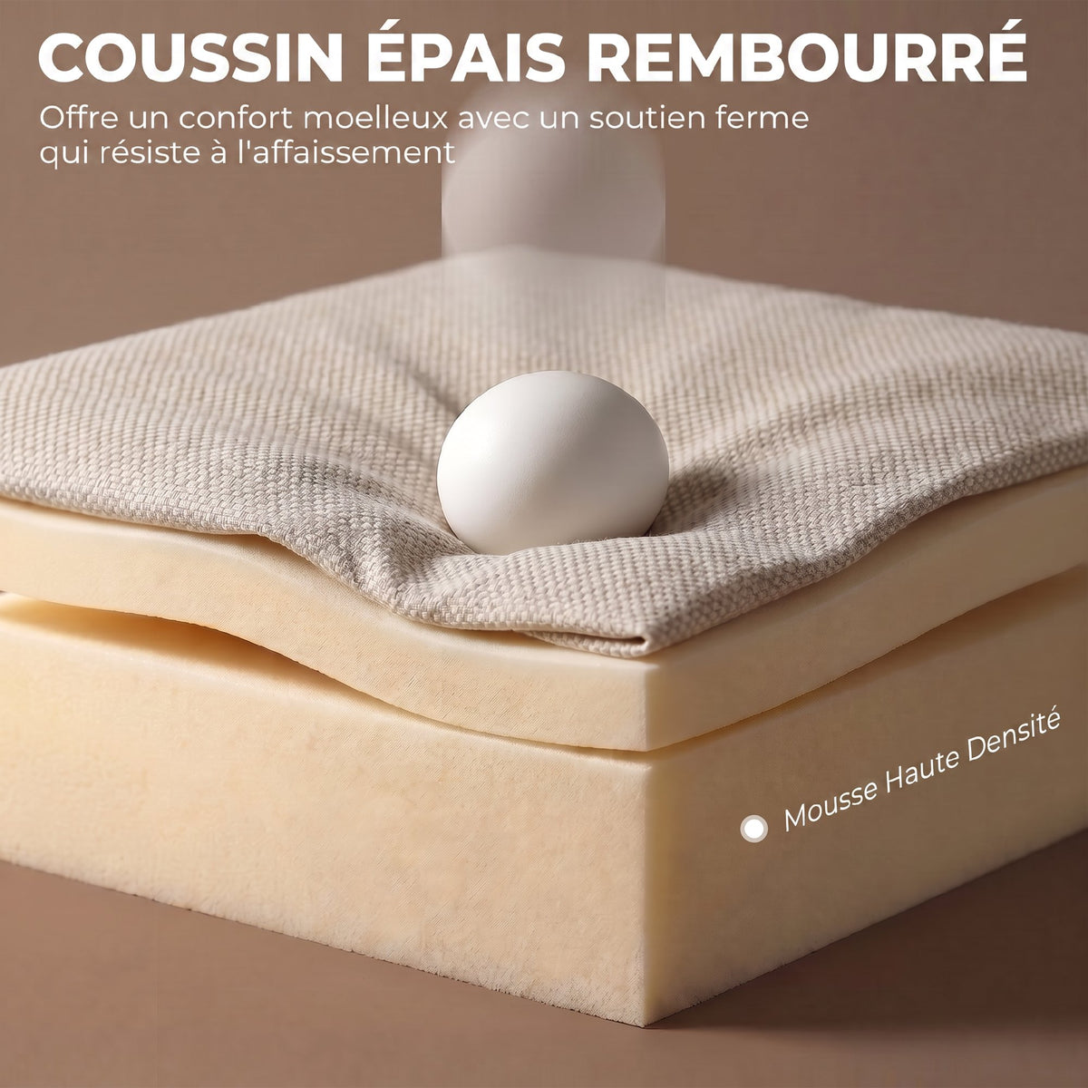 Fauteuil Releveur Électrique Massage et Chaleur Fauteuil Relax Électrique Chenille Ports USB Dossier Inclinable Crème-5