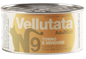 NATURAL CODE VELLUTATA 9 TONNO & VERDURE 85 GR.