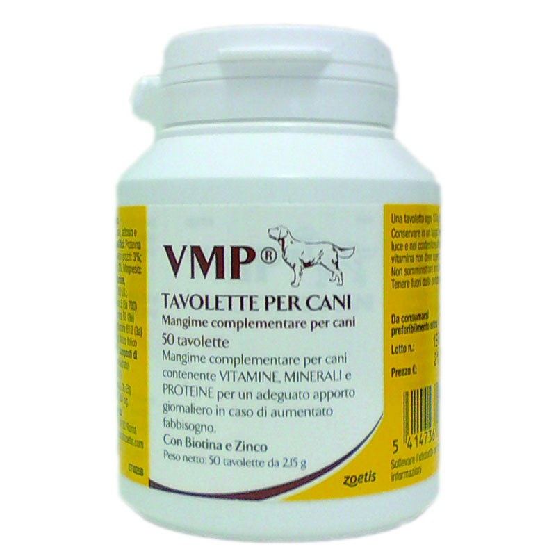 ZOETIS VMP TAVOLETTE CANI 50 CPR.