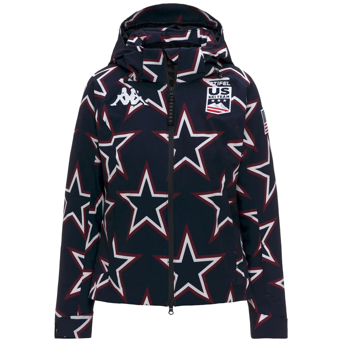Women’s US Ski Team Insulated Waterproof Jacket Winter Olympics 2026 - Kappa-4