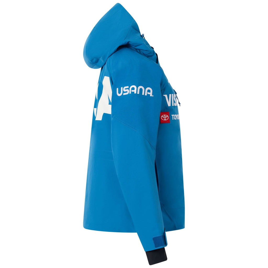 Women's US Ski Team insulated padded jacket Winter Olympics 2026 Water Blue - Kappa-4