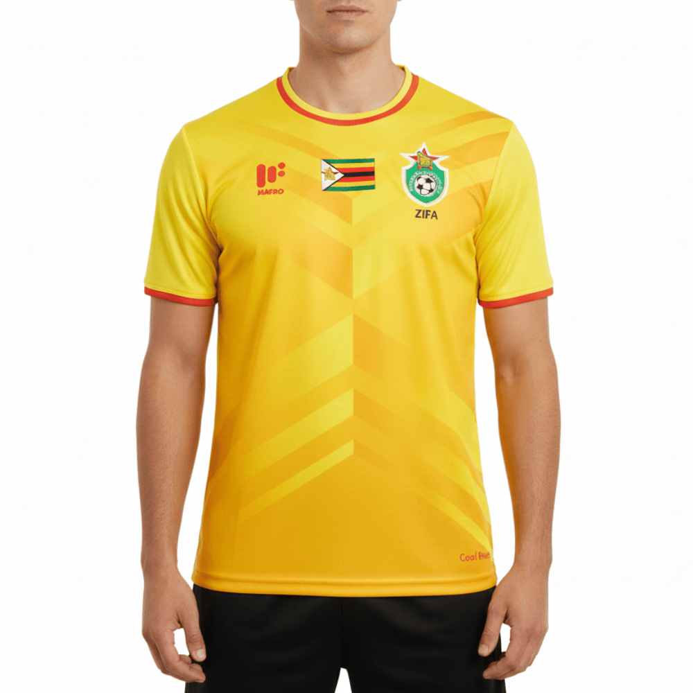Zimbabwe national team Home soccer jersey 2018 - Mafro-0
