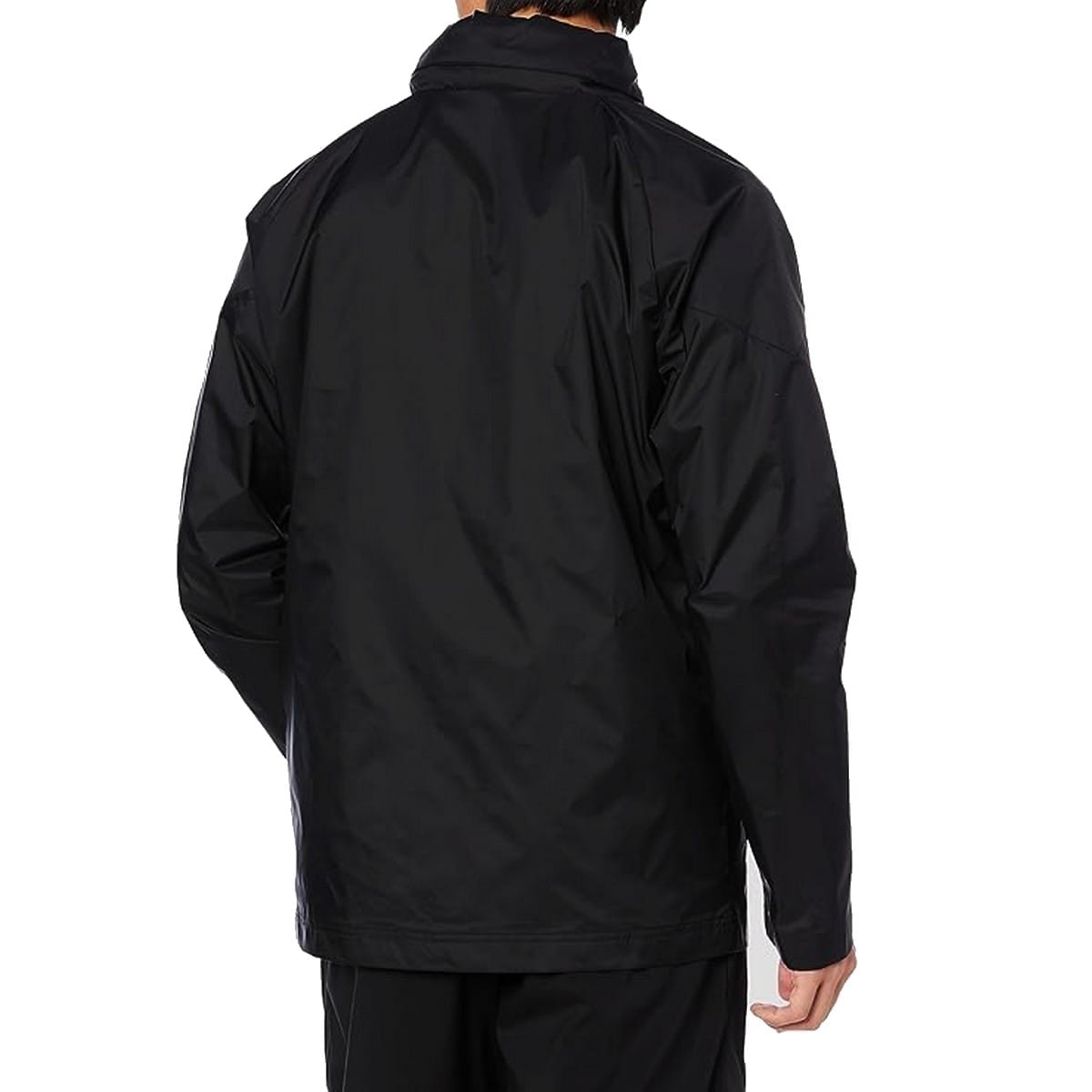 AC Milan black soccer training rain jacket 2023/24 - Puma-4