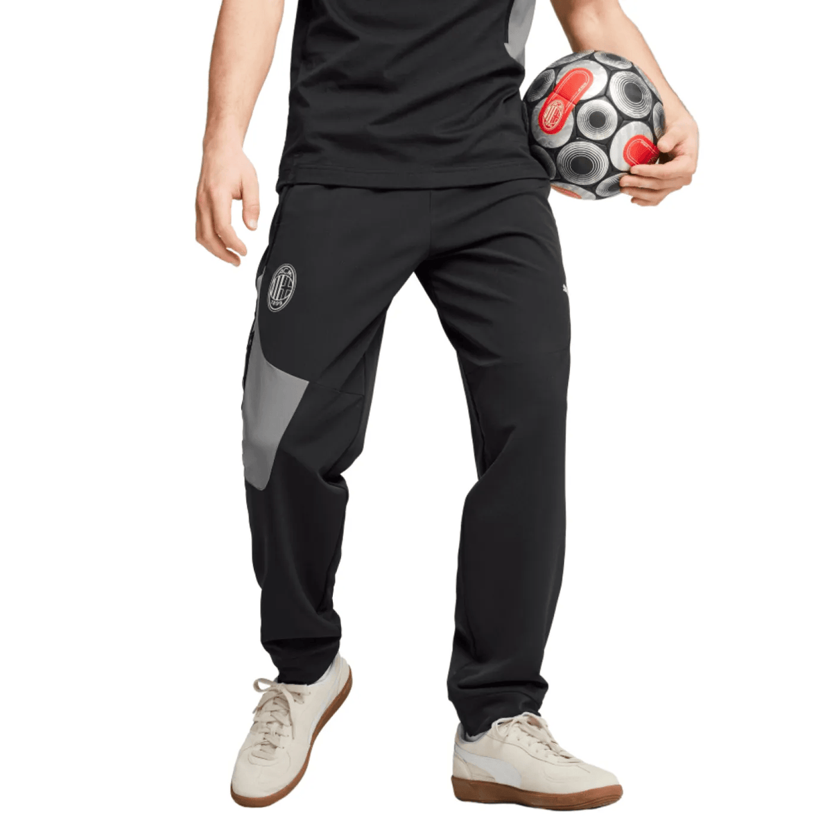 AC Milan woven presentation soccer tracksuit 2024/25 - Puma-1