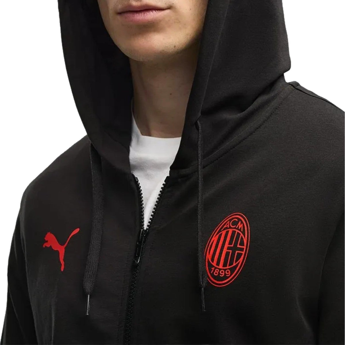 AC Milan cotton hooded presentation tracksuit 2026/27 - Puma-1