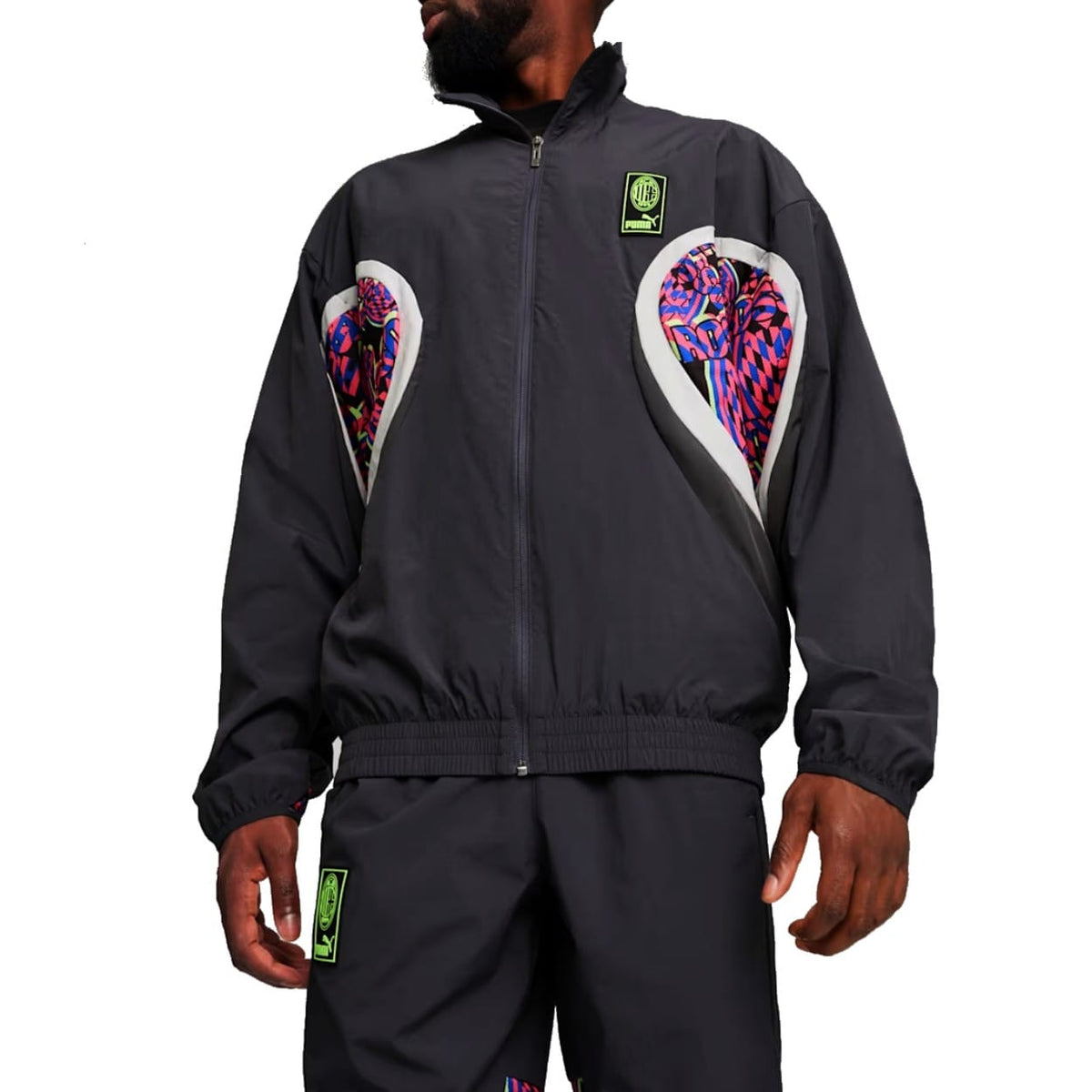 AC Milan FTBL woven presentation tracksuit 2023/24 - Puma-0