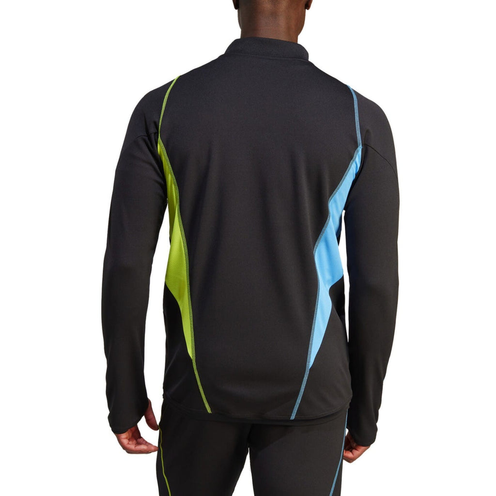 Arsenal black training technical soccer tracksuit 2023/24 - Adidas-1