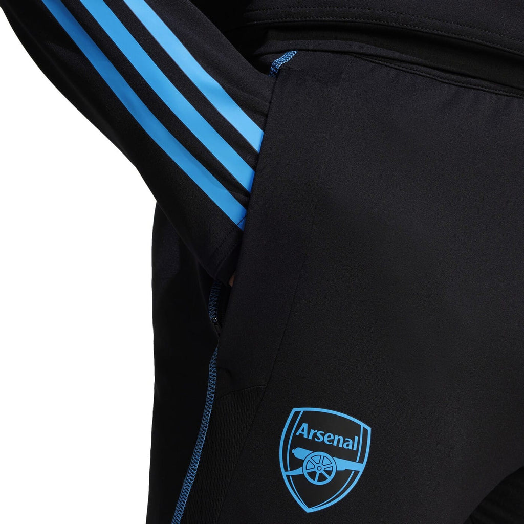 Arsenal black training technical soccer pants 2023/24 - Adidas-2