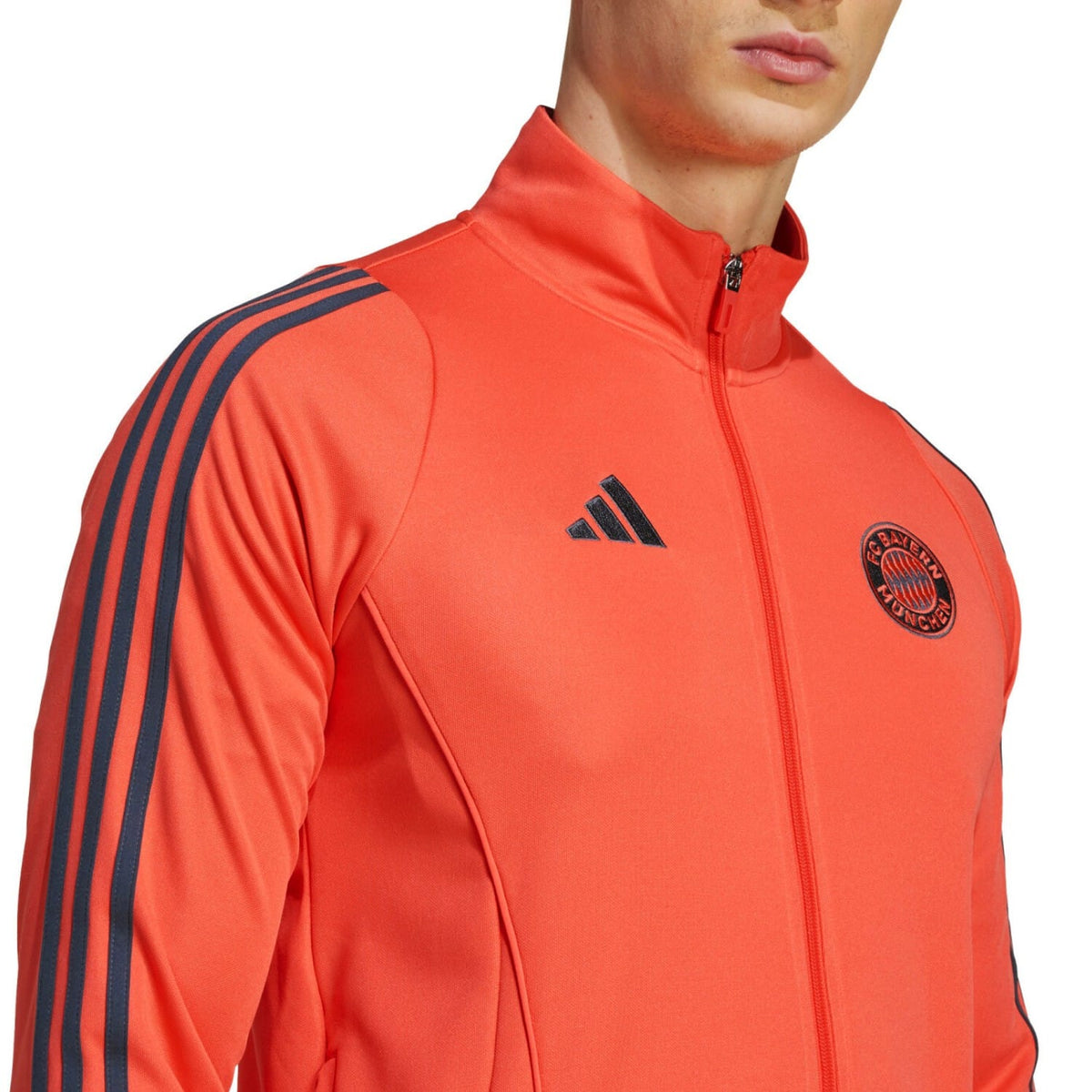 Bayern Munich training presentation bench tracksuit 2025/26 - Adidas-3