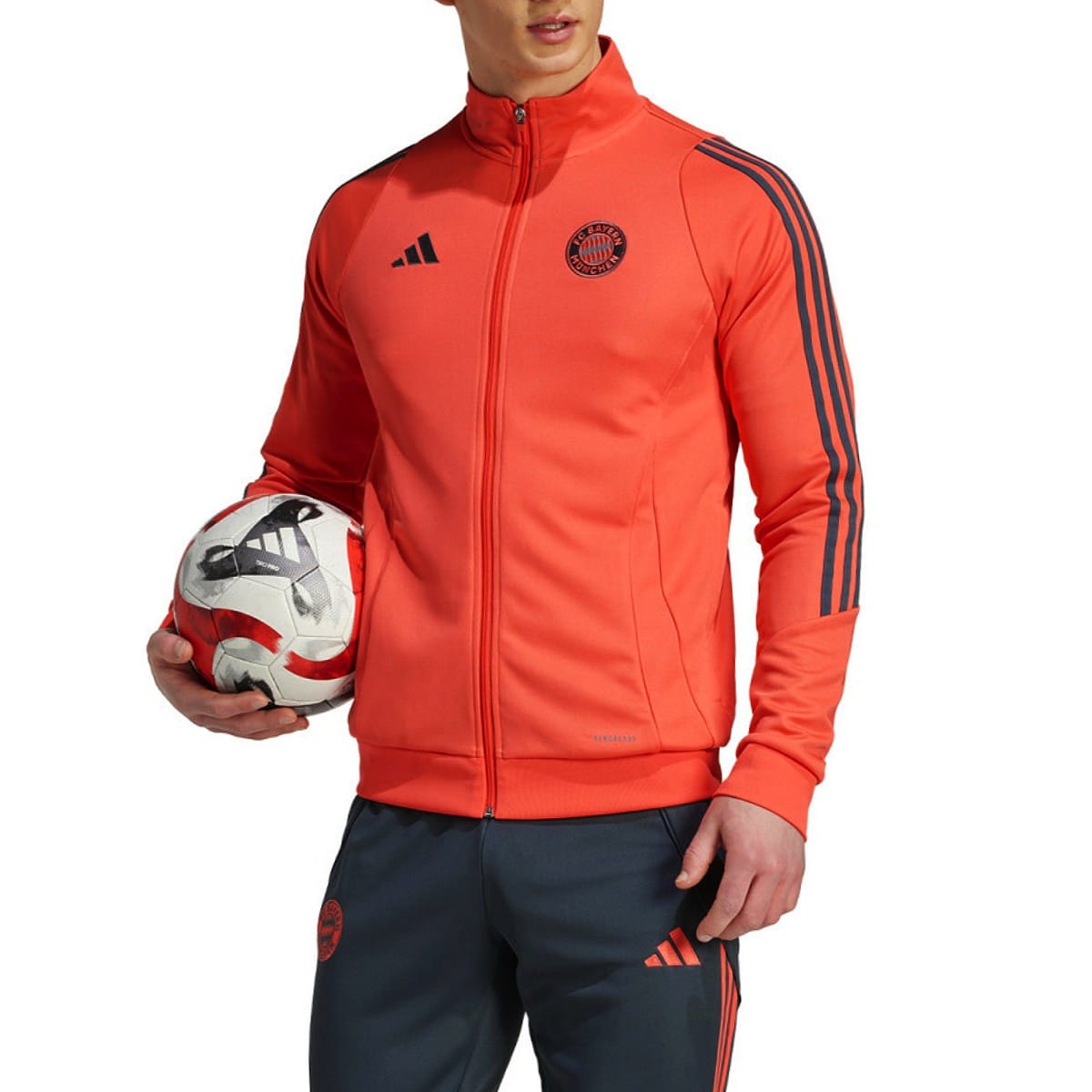 Bayern Munich training presentation bench tracksuit 2025/26 - Adidas-0