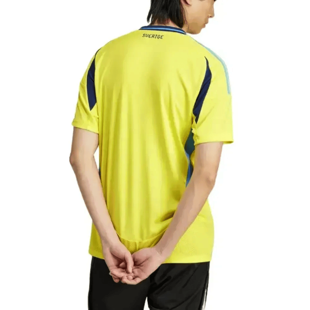 Sweden national team Home soccer jersey 2024/25 - Adidas-3