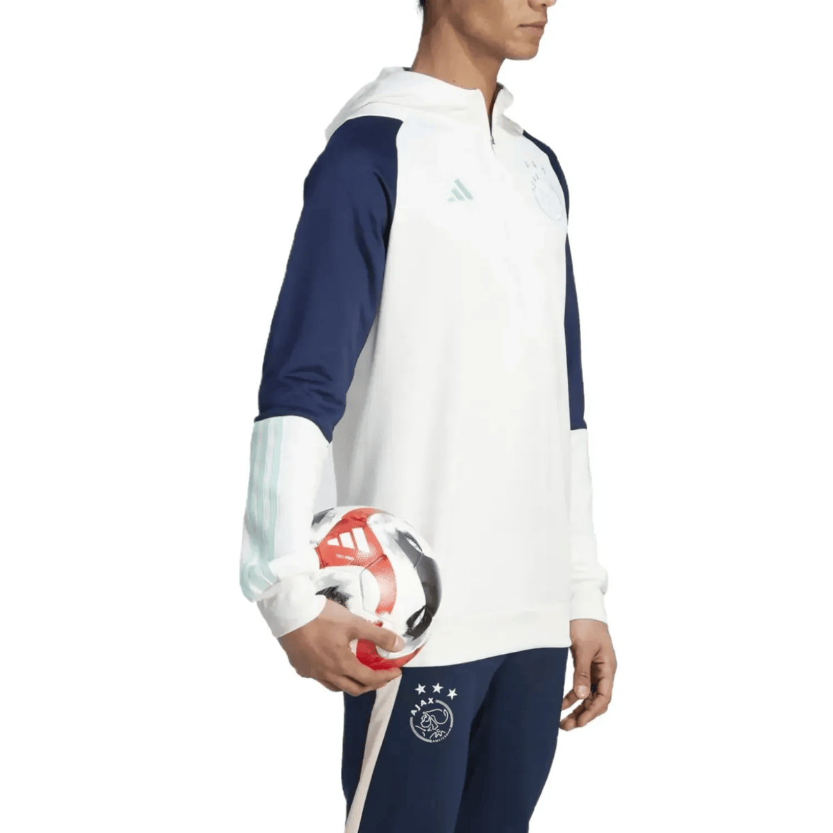 Ajax Amsterdam hooded training technical tracksuit 2023/24 - Adidas-1