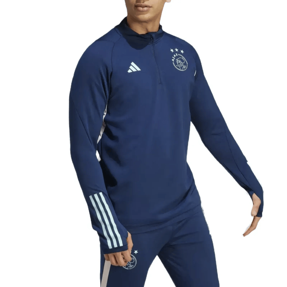 Ajax Amsterdam navy training technical Soccer tracksuit 2023/24 - Adidas-4