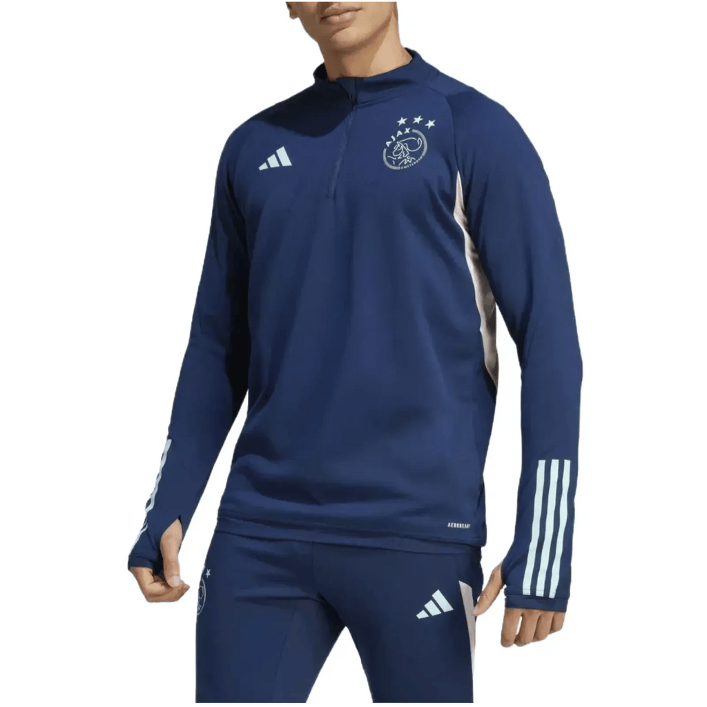 Ajax Amsterdam navy training technical Soccer tracksuit 2023/24 - Adidas-0