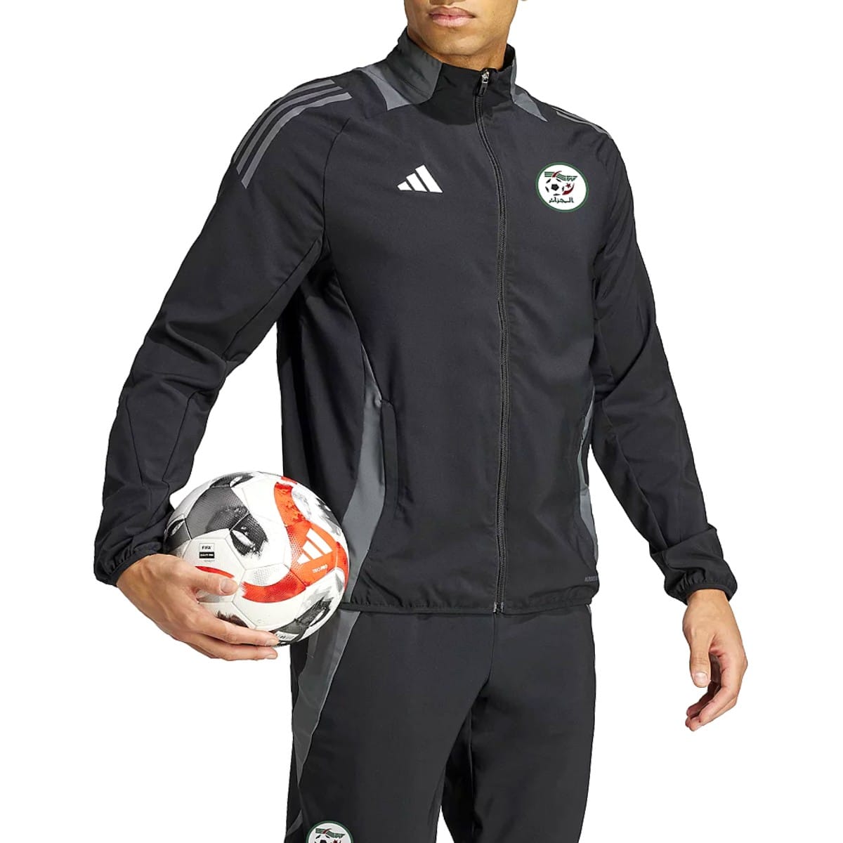 Algeria training presentation Soccer tracksuit 2024/25 - Adidas-0