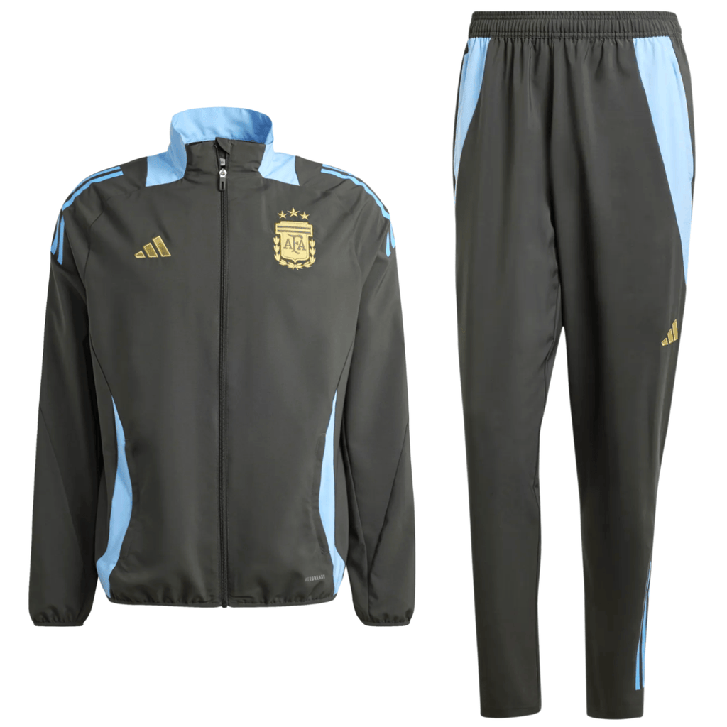 Argentina training presentation Soccer tracksuit 2024/25 - Adidas-0