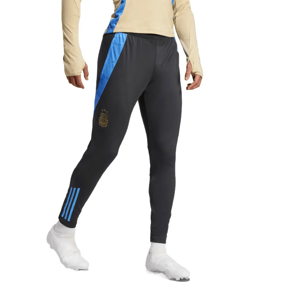 Argentina dark grey training technical soccer tracksuit 2024/25 - Adidas-4