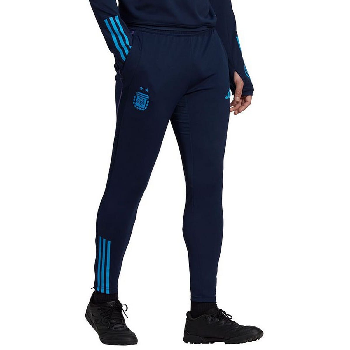 Argentina training technical Soccer tracksuit 2022/23 navy - Adidas-3