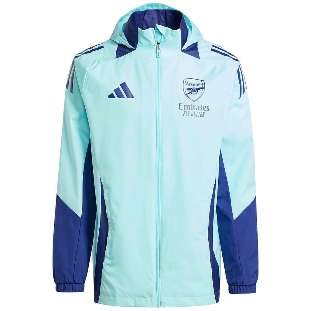 Arsenal FC soccer training rain jacket 2024/25 - Adidas-0
