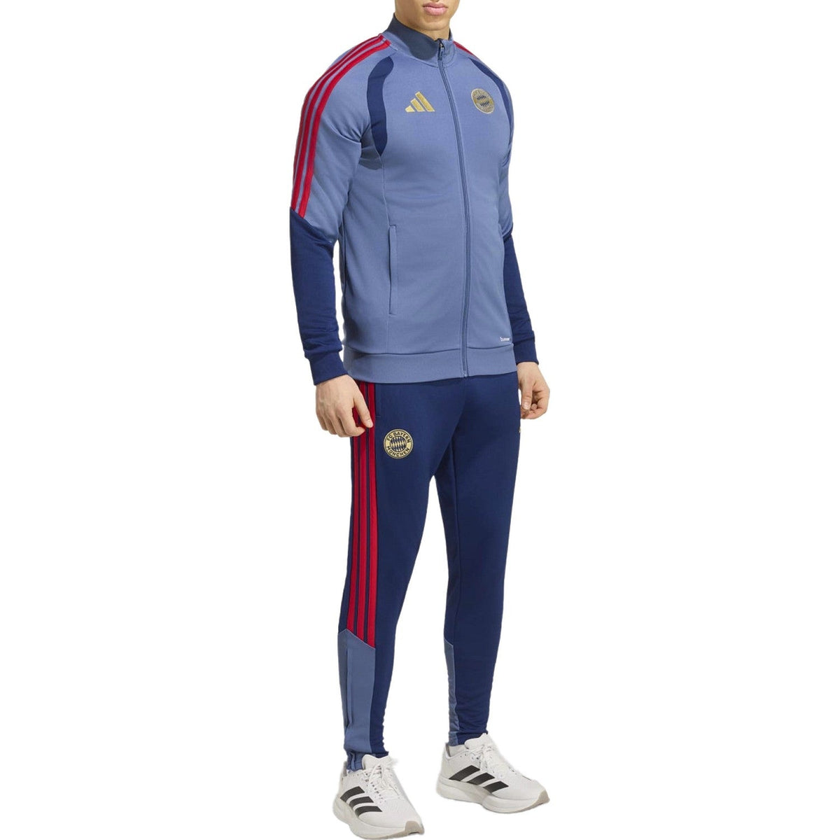 Bayern Munich training presentation bench tracksuit 2026/27 - Adidas-4