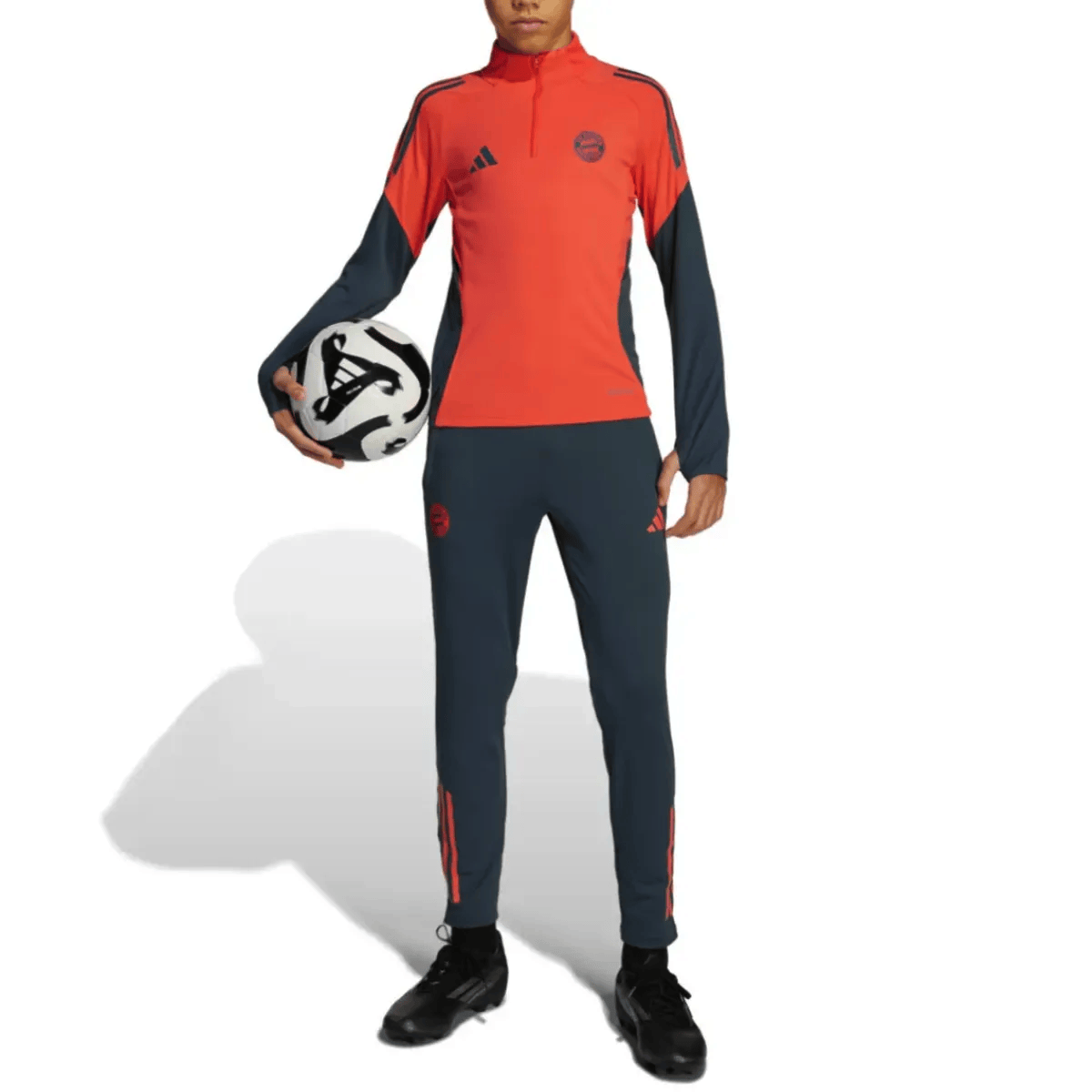Kids - Bayern Munich Training Technical Soccer Tracksuit 2025/26 - Adidas-2