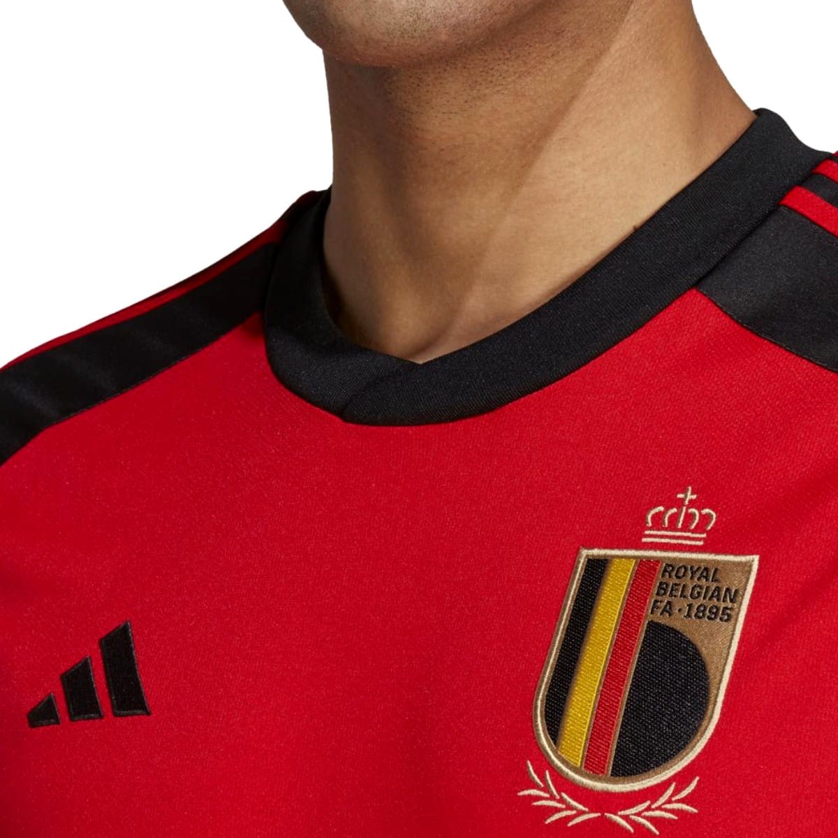 Belgium national team Home soccer jersey 2022/23 - Adidas-4