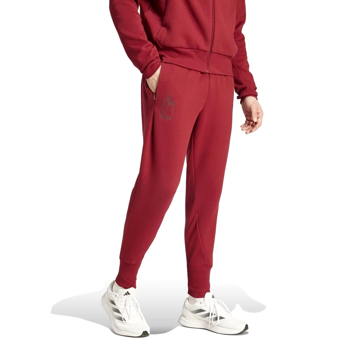 Belgium Casual Travel hooded presentation tracksuit 2024/25 - Adidas-2