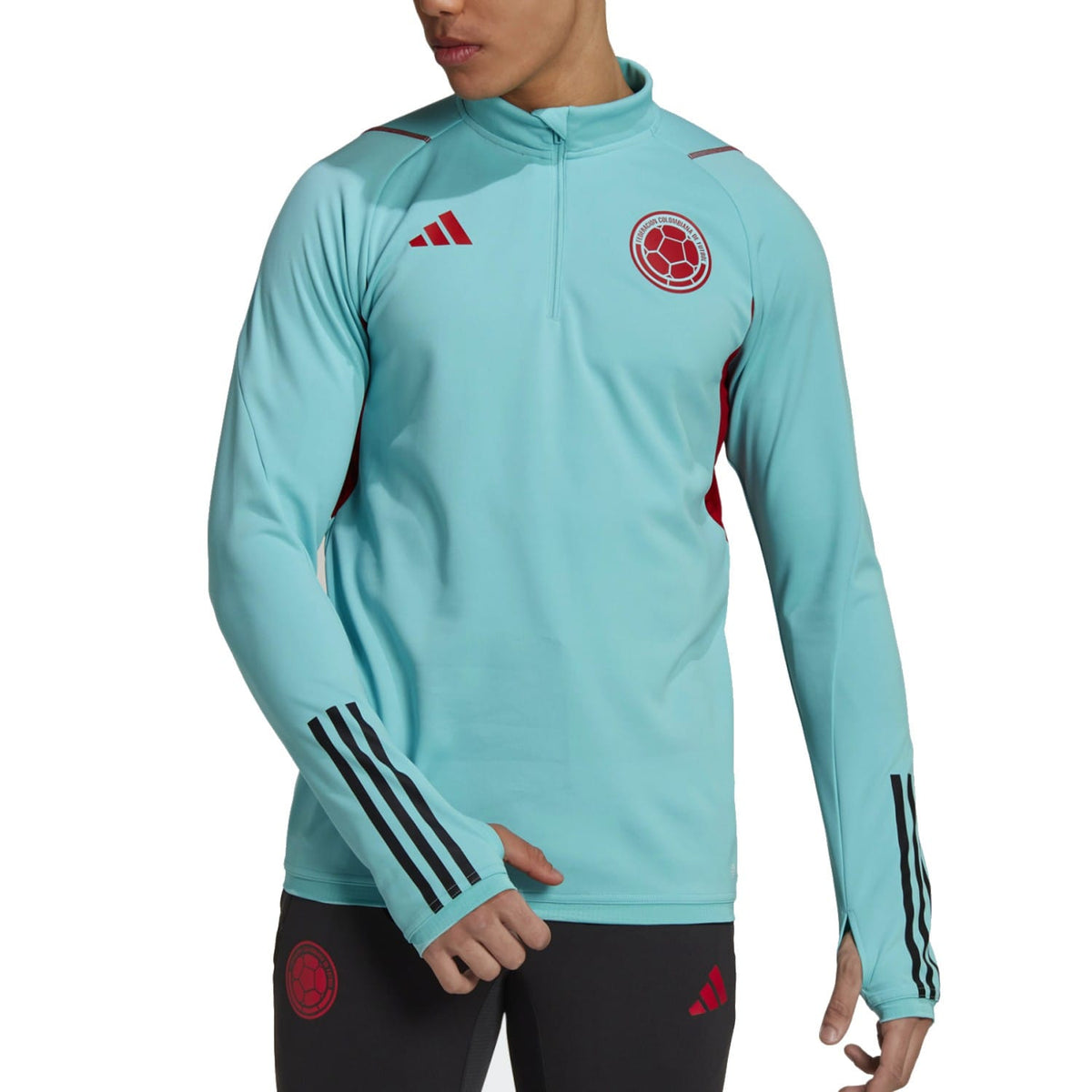 Colombia training technical Soccer tracksuit 2022/23 - Adidas-1