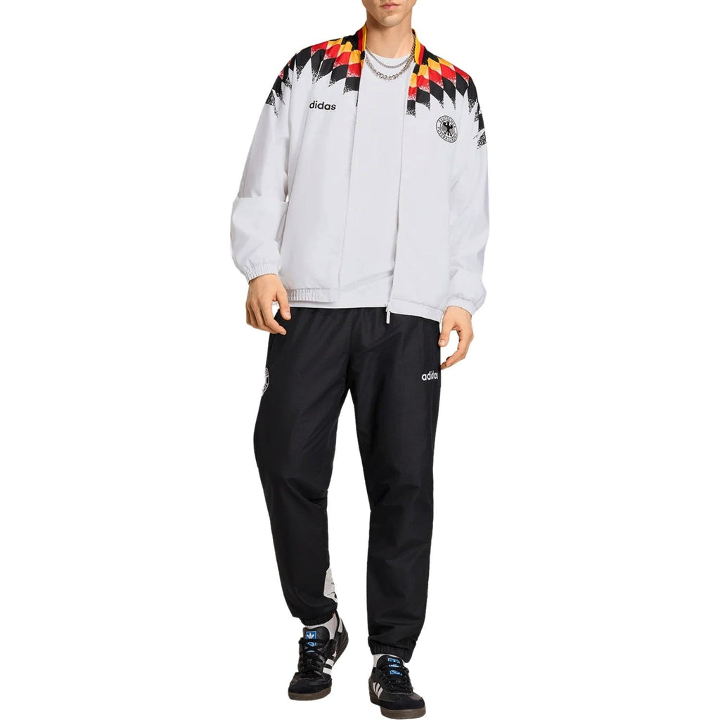 Germany white/black Retro presentation Soccer tracksuit 2026/27 - Adidas-1